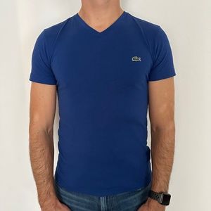 LaCoste v neck tee